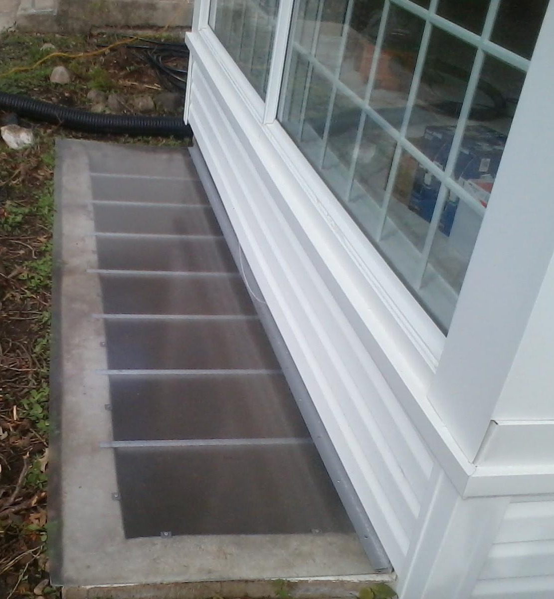 custom oversize window well cover