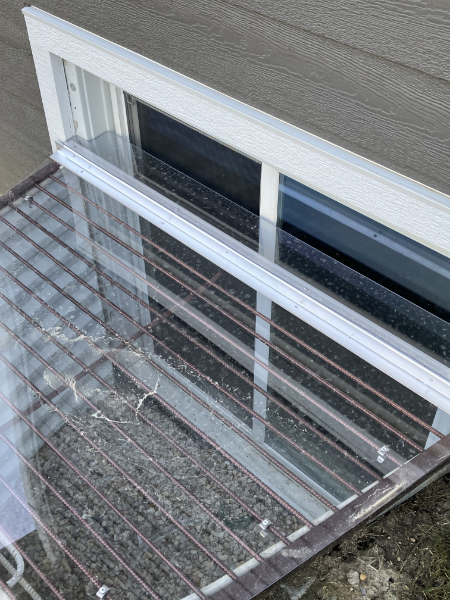 oversize custom window well cover